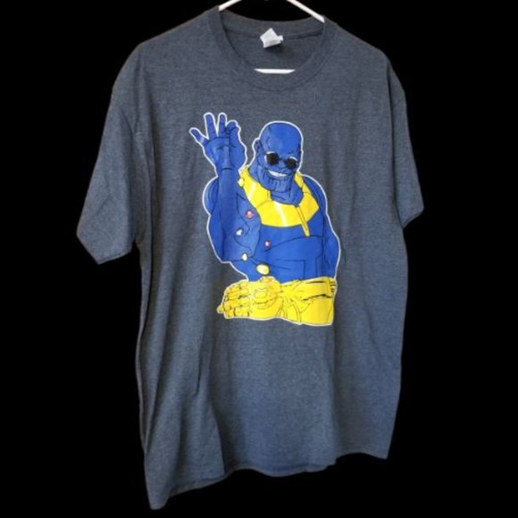 Gildan Thanos Graphic T Shirt  Size L - Picture 1 of 9